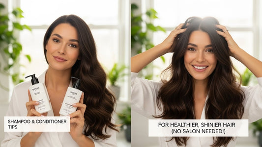 Shampoo & Conditioner Tips for Healthier, Shinier Hair (No Salon Needed!)